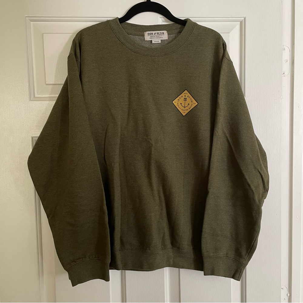 Iron & Resin Pullover Crewneck sweater